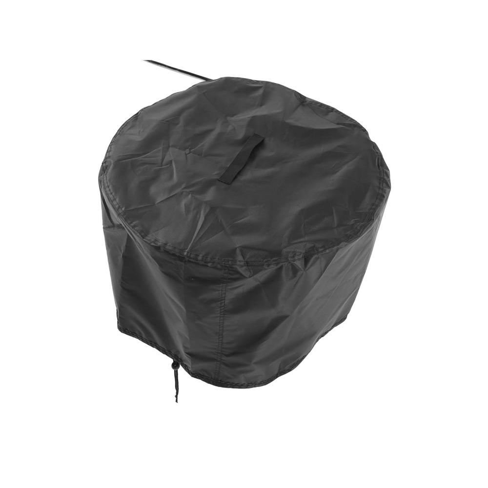 Rainproof Barbecue Round Cover Dustproof Waterproof BBQ Cover Electric Grill Cover Outdoor Use