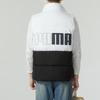 New PUMA Down Vest Men's Black White 687300-51