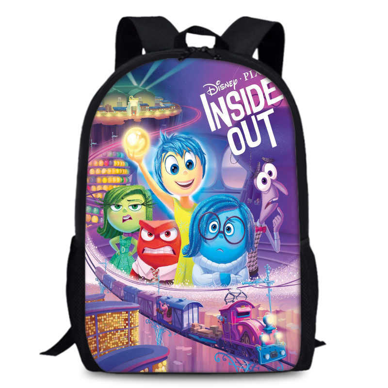 Inside Out2 Student 15-Inch Schoolbag Student Backpack, Large Capacity Backpack