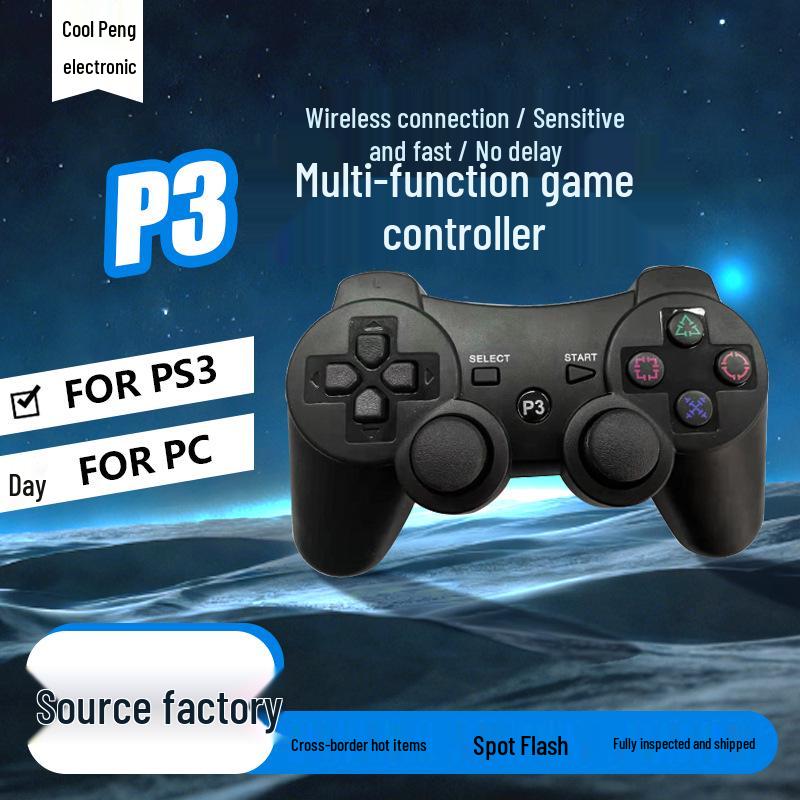 Precision P3 Wireless Bluetooth Gaming Controller for PS3, Esports, Arcade, and Game Peripherals чёрный