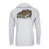 Mens Womens Quick-Dry UV Protection Hooded Fishing Shirt Long Sleeve Breathable Outdoor Performance Top