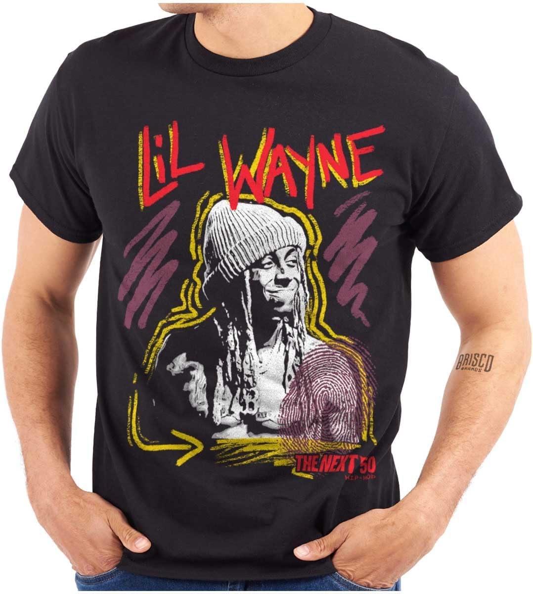 

Lil Wayne Graffiti Next 50 Hip Hop Graphic T Shirt Men or Women XXXXXL чорний