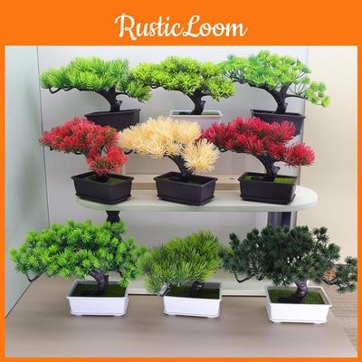 Bungeana Zucc Kiefer Künstlicher Bonsai Topfpflanze Für Heimprojekte Deko