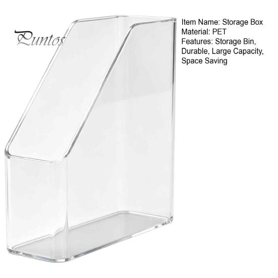 Horizontal Desk Organizer Kitchen Cling Film Organizer, Space Saving Durable Storage Box, Large Hair Accessory Case Capacity Vertical Bin, for