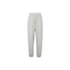 Dámske flísové tepláky Phoenix s vysokým pásom, oversized, tmavosivá melírovaná/biela, Streetwear DQ5887-063