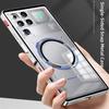 Metal Bumper Phone Case for Nubia Redmagic 11 Pro Shockproof Matte Cover Elastic Buckle Metal Frame Case