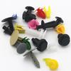 50pcs mixed plastic clips car interior fixed door panel fender nylon screws car mixing clips