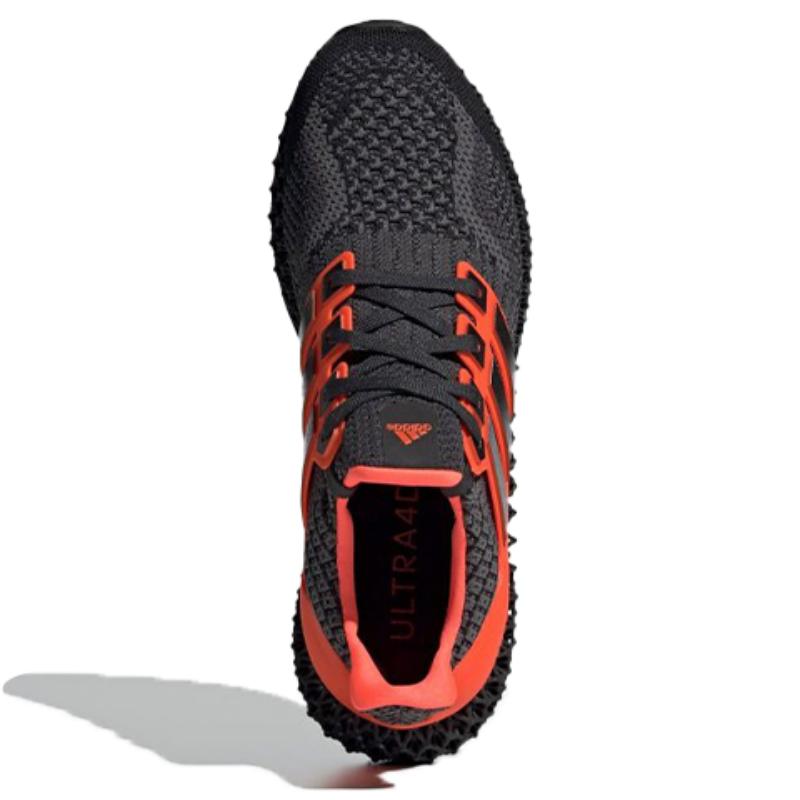 adidas Ultra 4D Core Black Solar Red Sneakers G58159