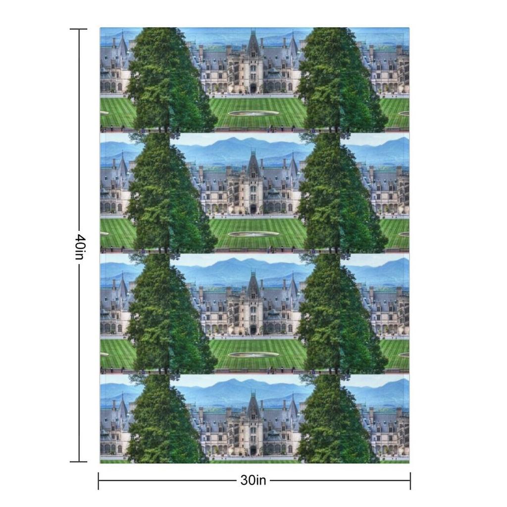 Biltmore Estate Throw Blanket Custom Flannels Designers Stuffeds Blankets
