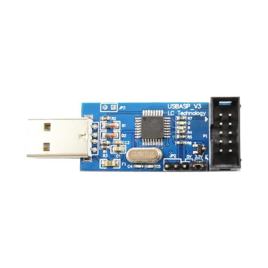 USBASP Downloader ISP Downloader AVRISP STK500 10PIN to 6PIN Adapter Board