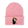Janpanese Anime Winter Hats for Unisex Luffy New Beanies Knitted Hat Autumn Female Beanie Caps Warmer Bonnet Ladies Casual Cap