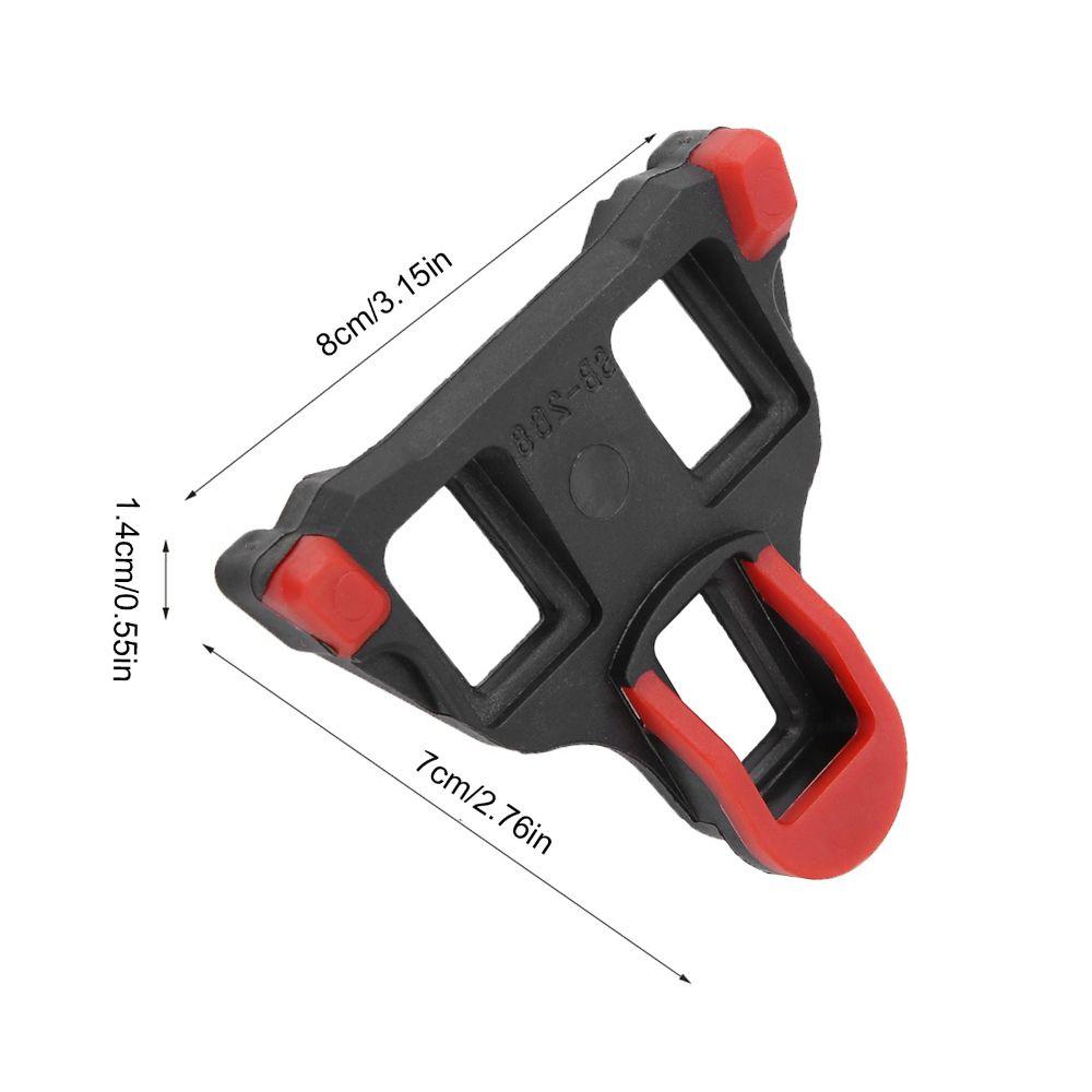 6 Degrees Float Bike Pedal Adapter Locking Cycling Pedals for Shimano SPD-SL for Cycling Shoes