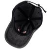 New Unisex Washed Cotton Cap Devil Embroidery Baseball Cap For Man Woman Casual Outdoor Dad Hat