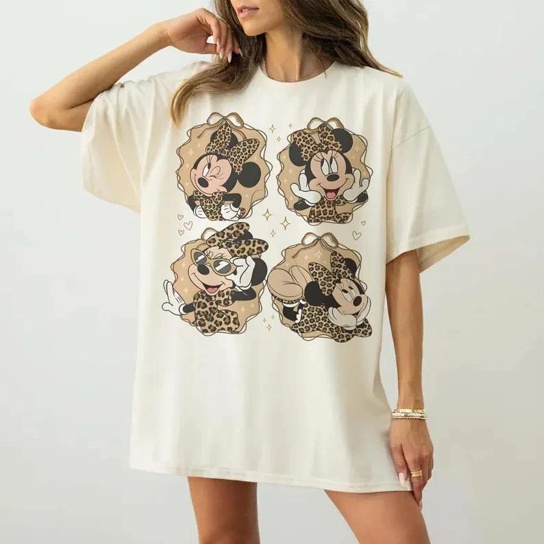 Safari Minnie Mouse T Shirt Gift For Friends S