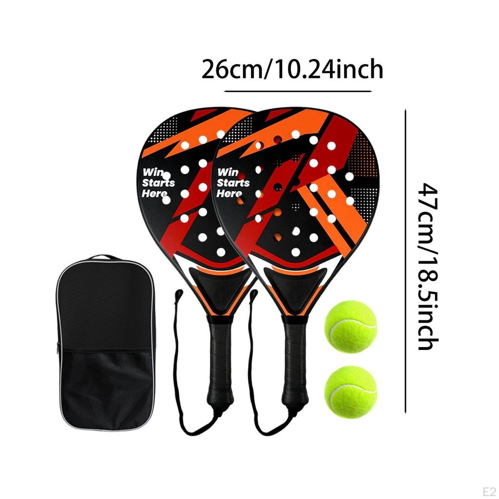 Racchetta da Beach Tennis Portatile Robusta Accessori per Sportivi Principianti Uomini Donne