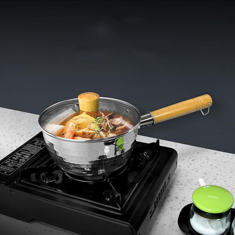 

Stainless Steel Yukihira Pot with Lid