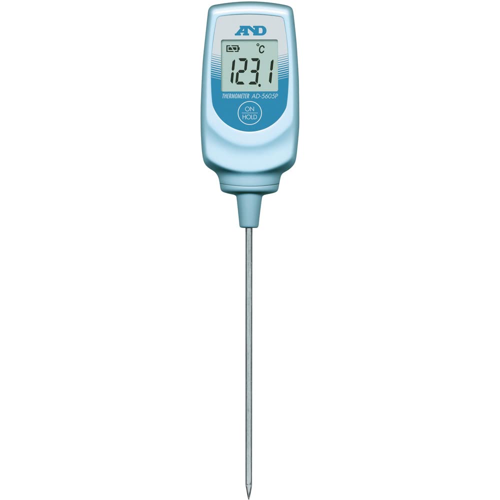 

центральный термометр A&D AD-5605P светло-синий