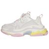 Triple S White Yellow Women's 524039W2FW47541