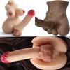 TPE Sex Doll Soft Material 3-piece Set Big And Fierce Penis 3D Tight Anal Love Doll Unisex Half Body Adults Masturbation Sex Toy