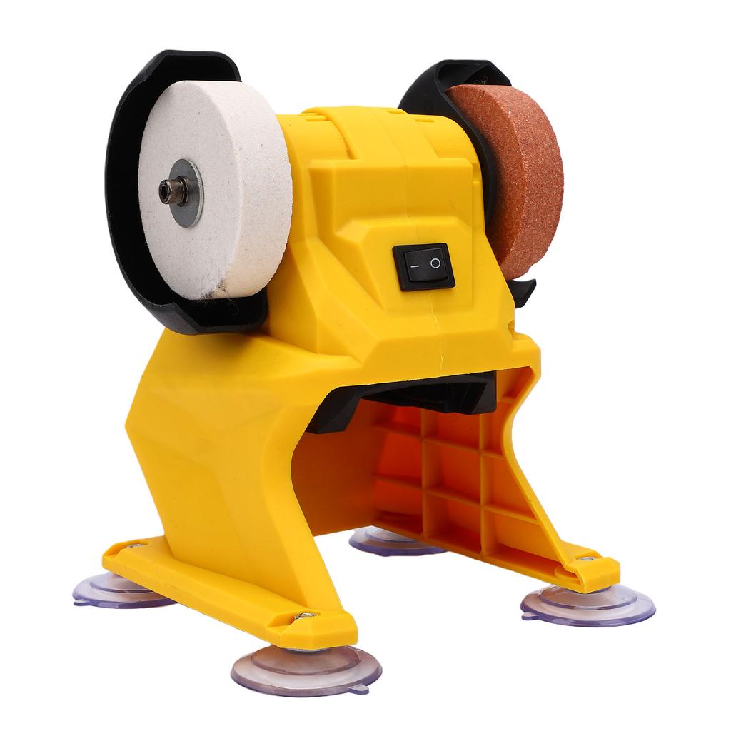 Mini Bench Grinder Fit for DCB206 Battery Cordless Small Sanding Grinding Polishing Machine with 4 Suction Cups