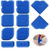 10Pcs Plastic Sealant Finishing Tool Set Caulking Tool Kit Joint Sealant Spreader Spatula Scraper Caulk Scraper and Profiling Ki