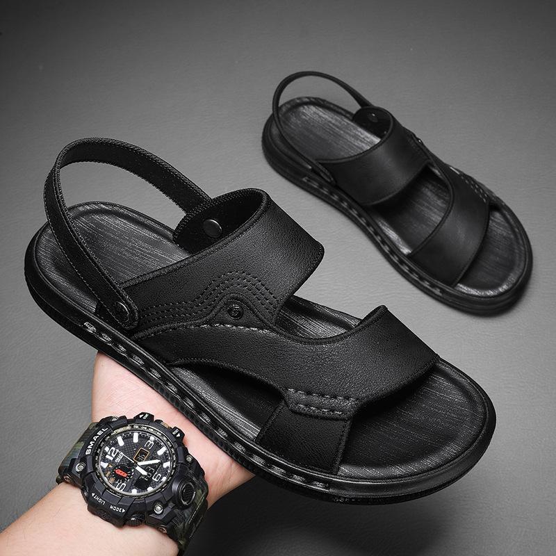 Sandals Men's New Summer Breathable Driving Sports and Leisure Beach Shoes Non-slip and Wear-resistant Light and Comfortable Slippers