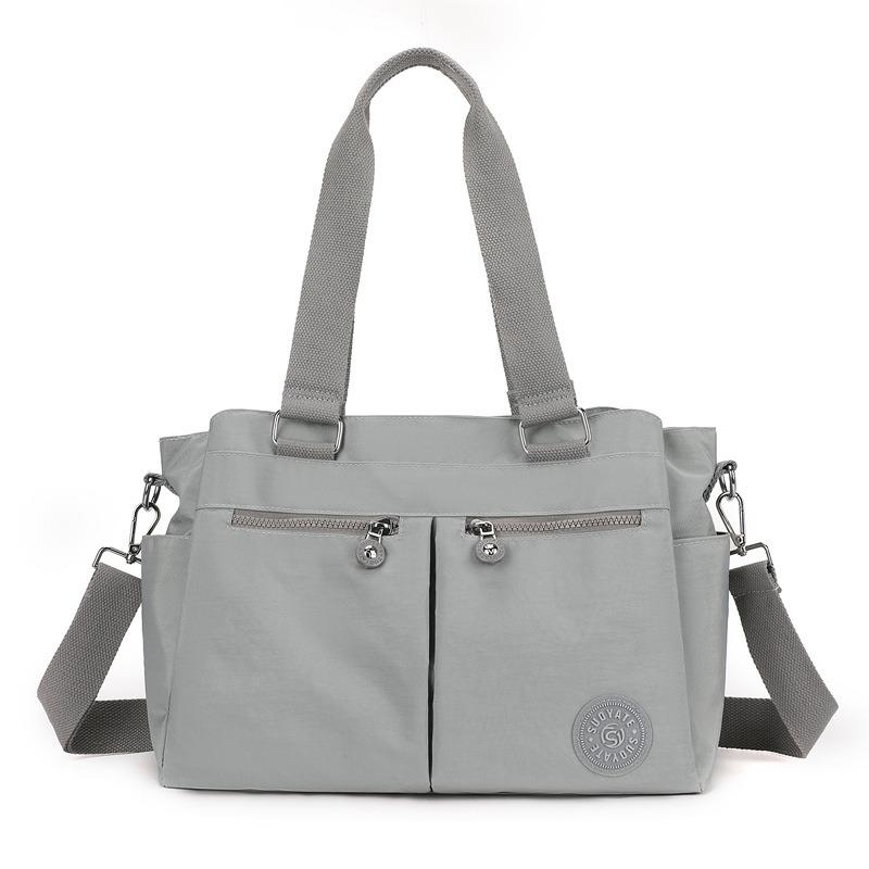 Autumn Generation Label Women's Shoulder Bag Nylon Cloth Women's Bag Multi-compartment Large-capacity Mother Handbag