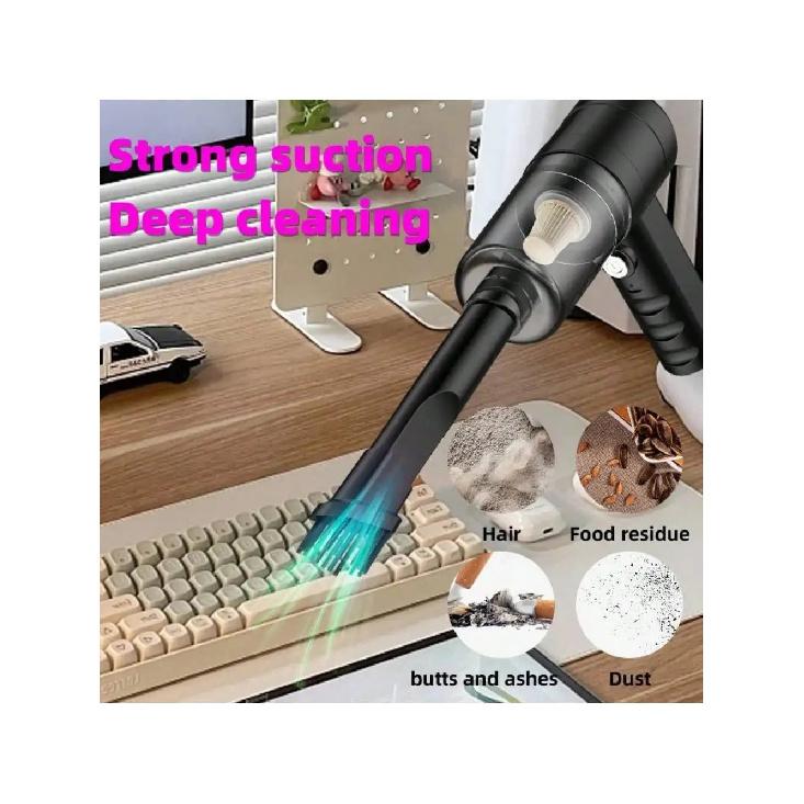 Portable Car Vacuum Cleaner, 3-in-1 USB Charging Vacuum Dual-Function Portable Cordless Mini Vacuum | 30-Minute Run Time