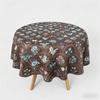 Kitchen Dining Table Living Room Home Use Cotton Fabric Round Tablecloth