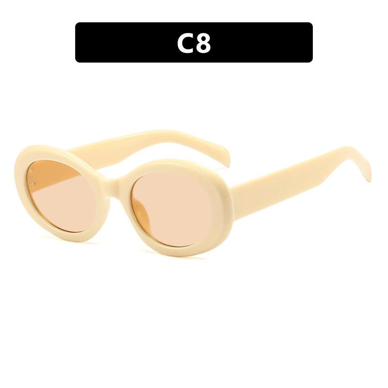 

Ladies sunglasses, retro oval sunglasses.