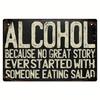 Metal Wall Art Decor 20x30cm Vintage Tin Sign