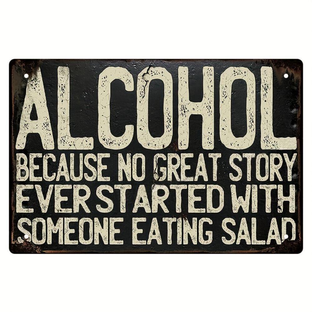 

Metal Wall Art Decor 20x30cm Vintage Tin Sign