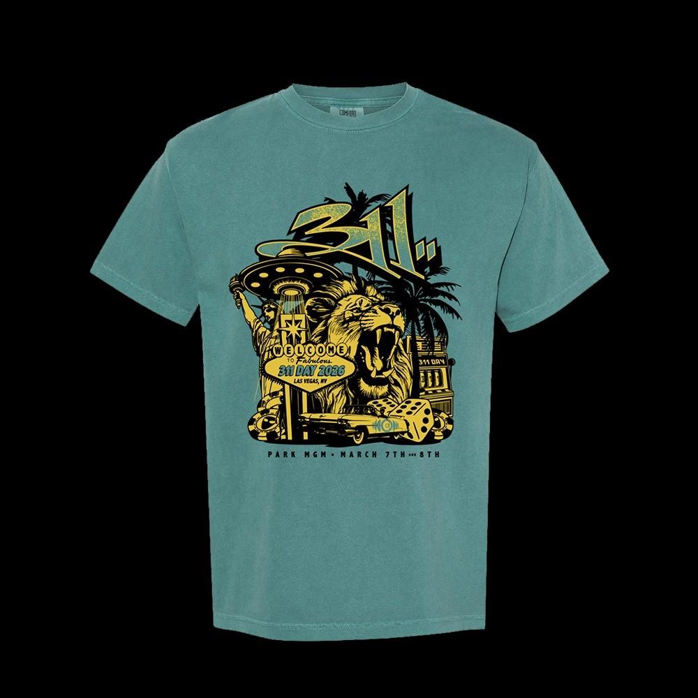 

311 Day 2026 Vegas TShirt Unisex Cotton All Sizes Unisex T-Shirt XL
