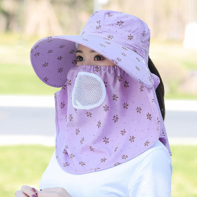 Sun Protection Summer Hat For Women Outdoor Sun Hat With Large Brim And Breathable Fabric