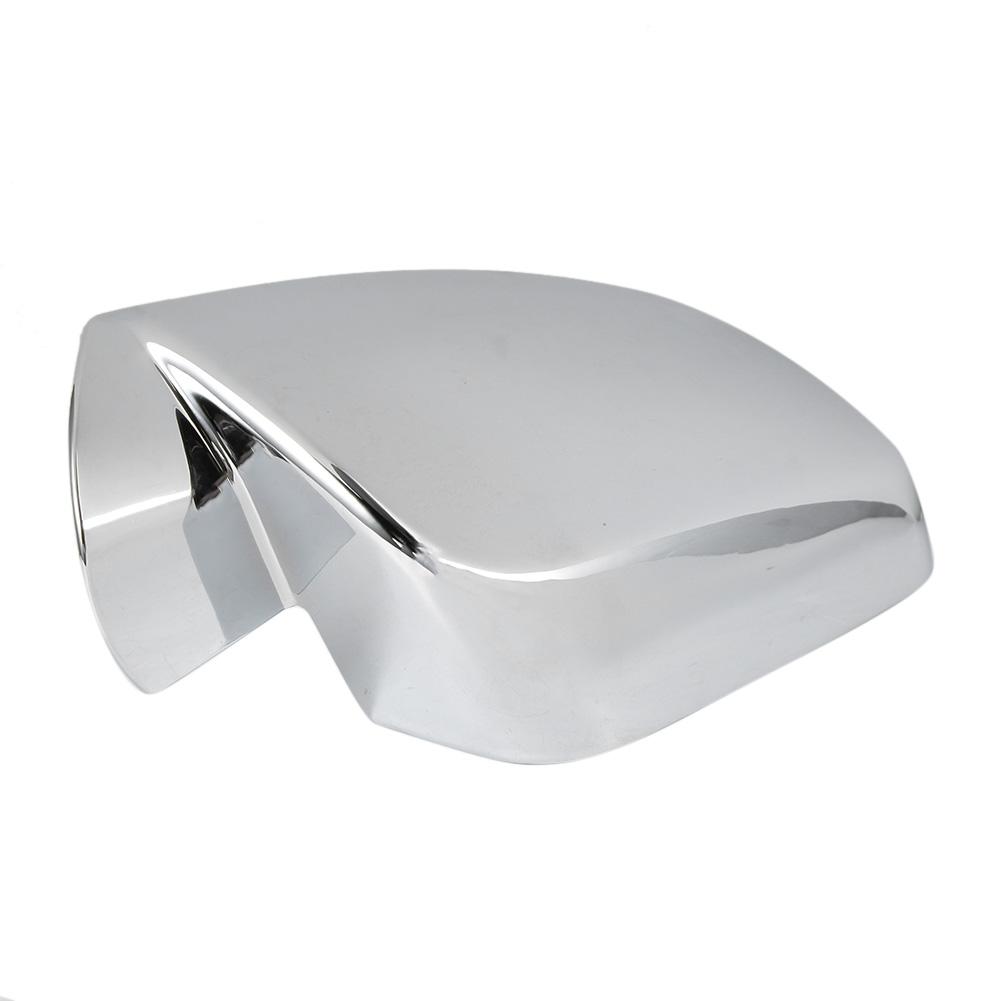 2pcs Electroplate Side Rearview Mirror Half Cover Trim Fits for Equinox Terrain 10 14