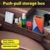 Car Seat Side Gap Filler Adjustable Console Crevice Catcher Bag Automotive Multifunction Interior Storage Organizer For Vehicle