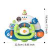 Lenkrad Busy Board Baby Montessori Spielzeug Sensorisch Elektronische Lichter Musik Bildung Reiseaktivitäten Spielzeug für Kleinkinder Geschenk