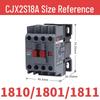 DELIXI CJX2S AC Contactor 1810 1801 1811 - Voltages: 220V, 380V, 110V, 36V, 24V.