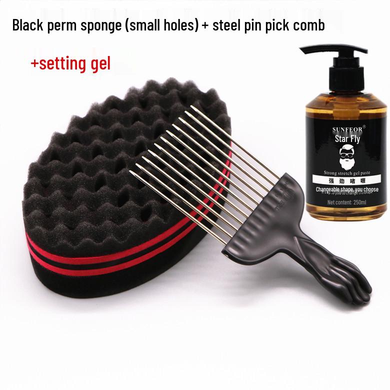 Black Afro Styling Sponge for Hip-Hop & Dreadlocks