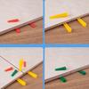100Pcs Level Wedges Tile Spacers for Flooring Leveler Spacers Leveling System for Elastic Adjustment Ceramic Tile