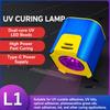 L1 Pro Uv Curing Lamp Dual-Core Portable Uv Light Led Ultraviolet Light High Power Usb Powered For Uv Glue Resin Working Use