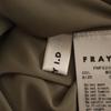 Unbenutzt FRAY I.D mit Etikett Maxilänge Lederartiger Satin Plisseerock Mokka Damen Gebraucht