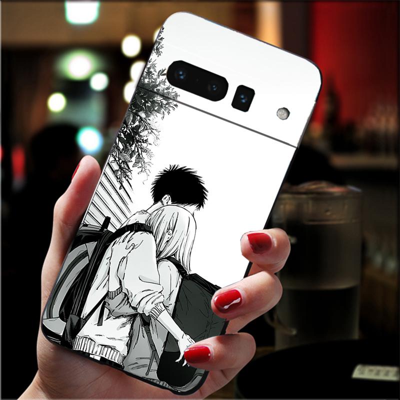 Phone Case For Google Pixel 10 Pro 9 Pro XL 9A 8 7 6 Pro Pixel 8A 7A 6A Pixel 8 7 6 5 Blue Box Chinatsu Taiki Hina Chono