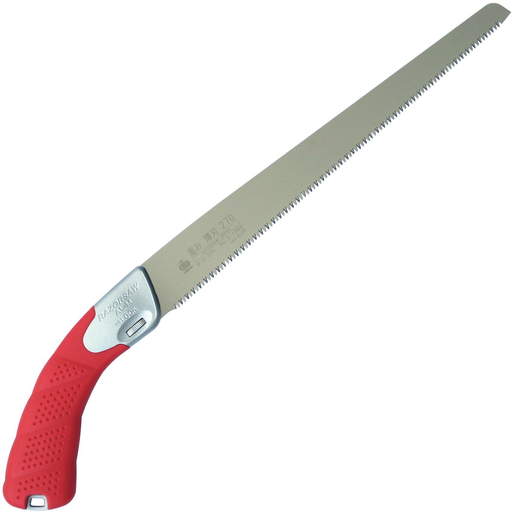 

Razorsaw Fruit Tree Pruning Saw, Replaceable Blade, Megumi Thin Blade, 270mm, with Sheath, 1062