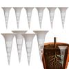 10 Pieces Root Watering Spikes Multi-Hole Water Stakes for Plants Root for Flowers Houseplants Orchids Garden Yard Balcony Patio