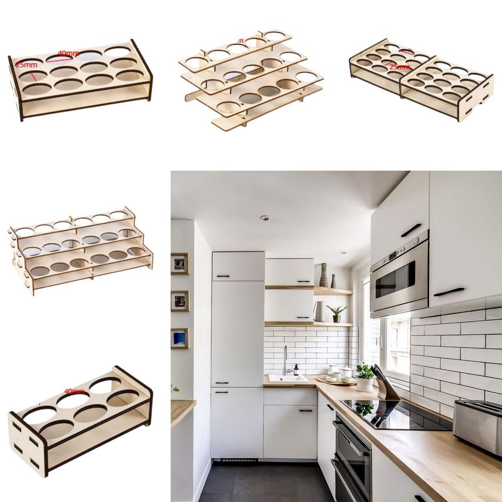 Moduler Model Diy 18 Bottles Paint 3 Tier Storage Stand Organizer Kitchen Studio