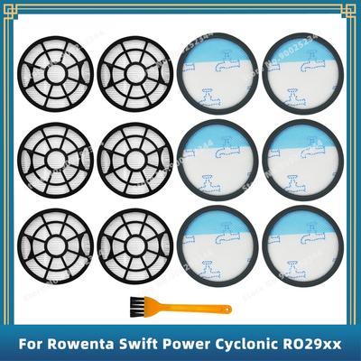 Filtro Hepa Compatibile Per Rowenta Swift Power Cyclonic RO2910 RO2913 RO2915 RO2932 RO2933 RO2957 RO2981 ZR904301 / Tefal TW2947