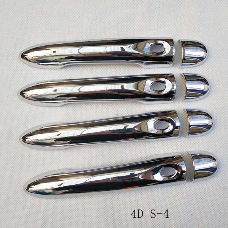 Abs Chrome Door Handle Cover for Renault Megane 3 Iii 2009 2010 2011 2012 2013 2014 2015 2016 Car Accessories Plastic