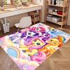 My Little Pony Print Rug, Washable Floor Carpet, For Entryway Dorm Laundry Room Office Study, Home Decor Birthday Christmas Gift