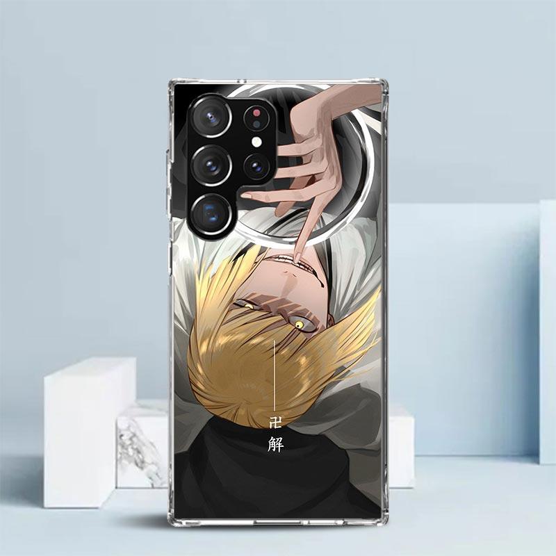 Bleach Shinji Hirako Soft Cover for Samsung Galaxy S25 Edge S26 S24 S23 Ultra Phone Case S22 S21 Plus S20 FE Print Pattern Shell